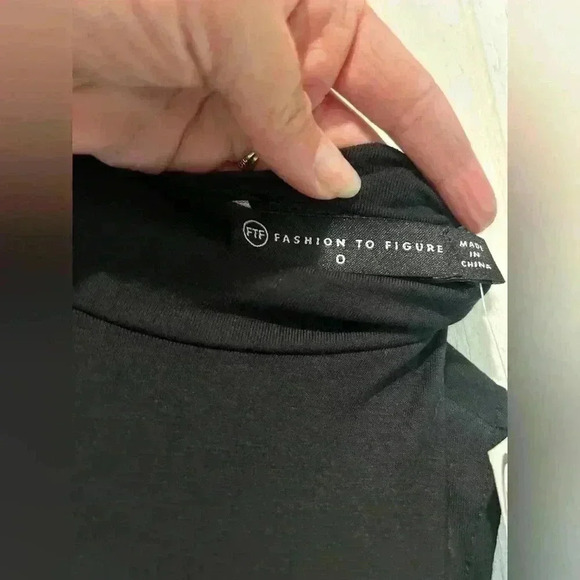 Fashion to figure Runway Life turtleneck Catsuit size 0 or XL NWT mobwife - Picture 6 of 6